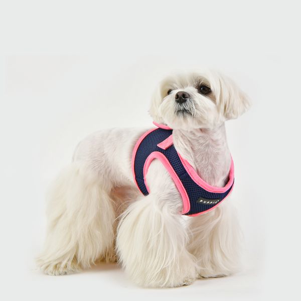 L Puppia Soft Vest Harness B II Pink 